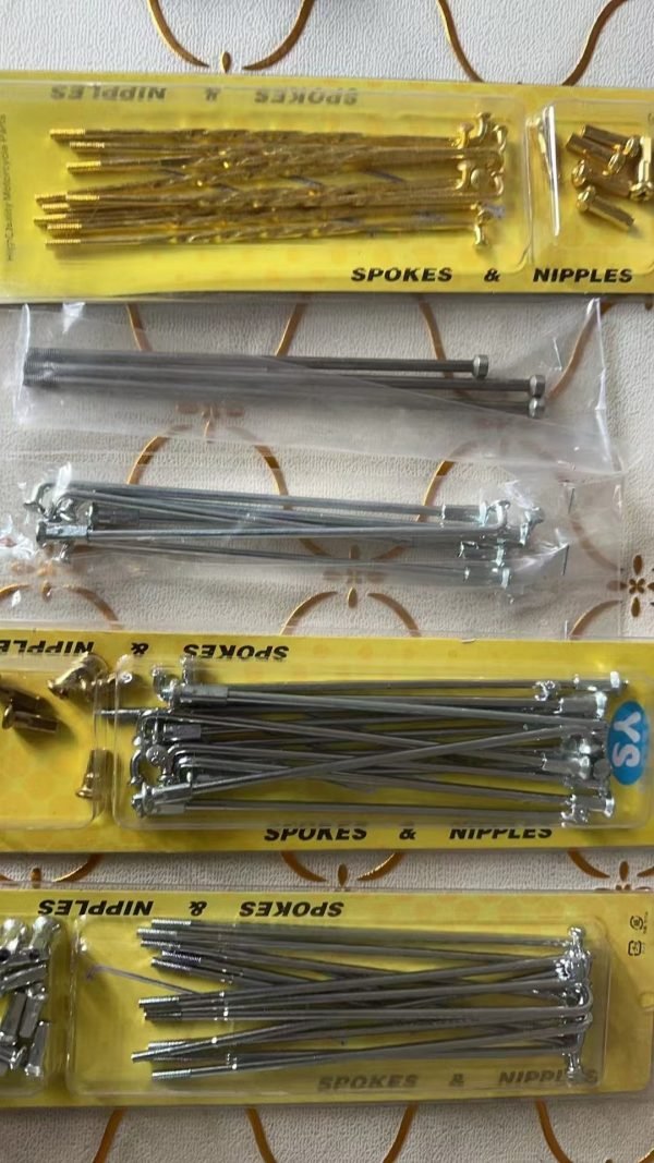 Motorcycle Spokes with Nipples Stainless Steel 001