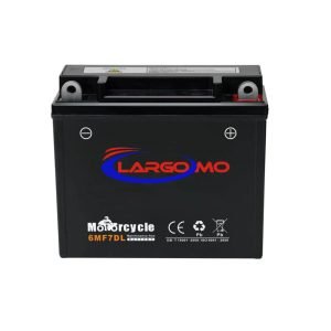 Motorcycle maintenance free with Acid Battery 01