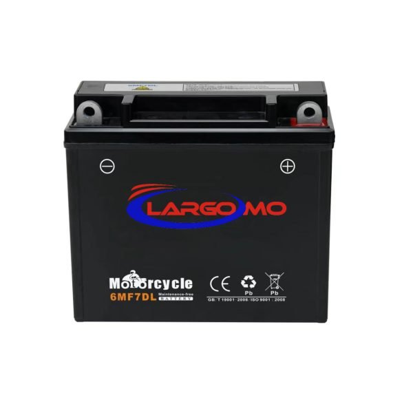 Motorcycle maintenance free with Acid Battery 01
